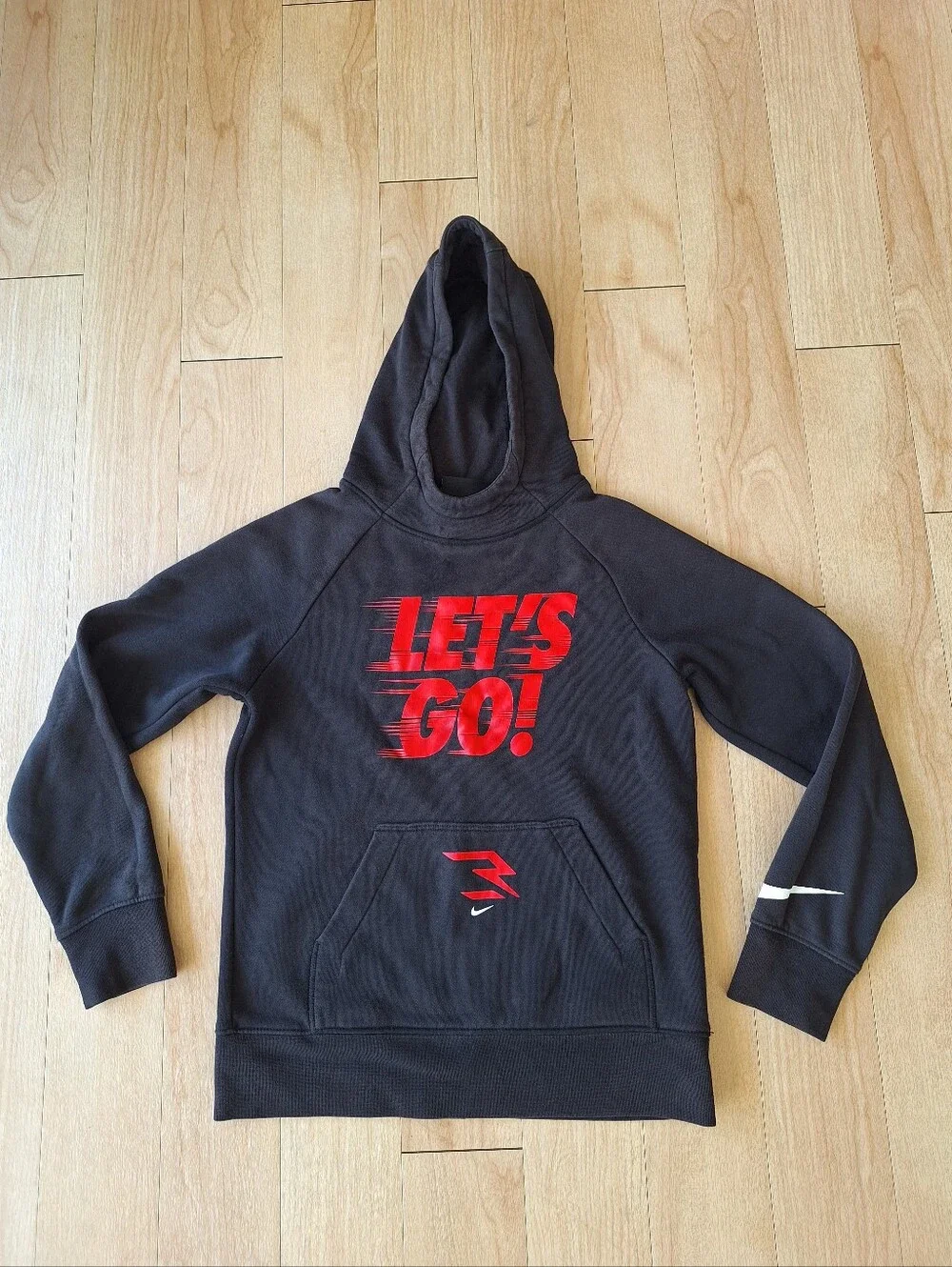 Nike Hoodie Black Size M 10-12 Yrs Old